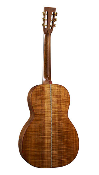 Back of Martin Custom Shop 0012 Tasmanian Blackwood Guitar
